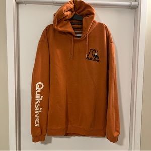 Quicksilver Orange Hoodie size M